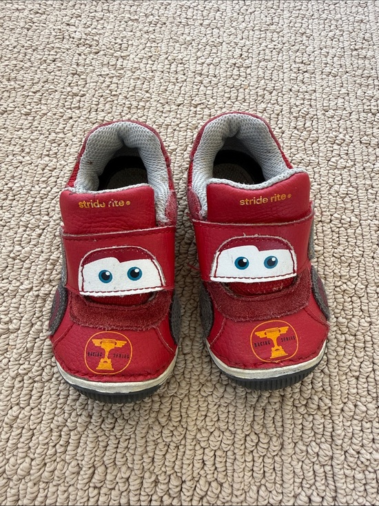 Stride Rite Other - Stride Rite Red Lightning Car Velcro Kids Sneakers